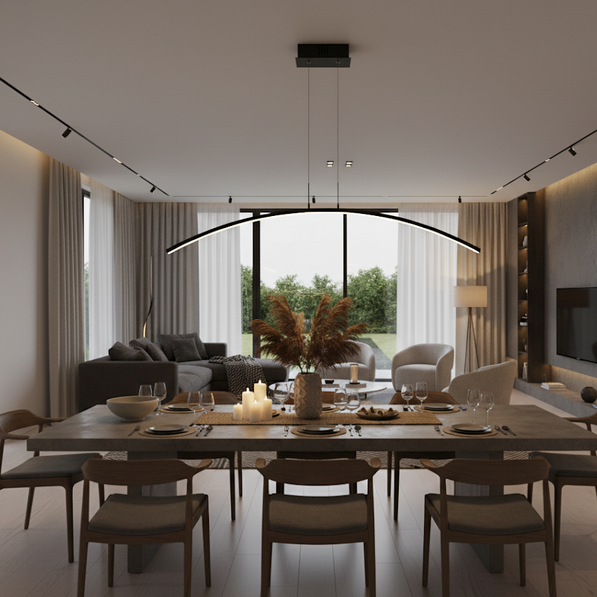 Suspension LED Moderne Design