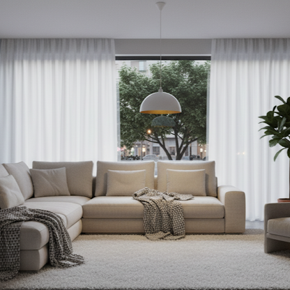 Suspension semi-sphérique 2pcs