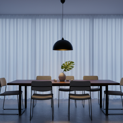 Suspension semi-sphérique 2pcs