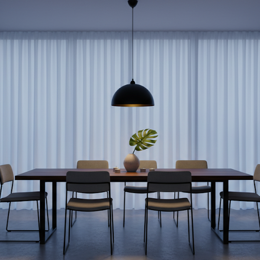 Suspension semi-sphérique 2pcs